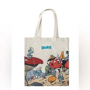 THE SMURFS CANVAS TOTE BAG